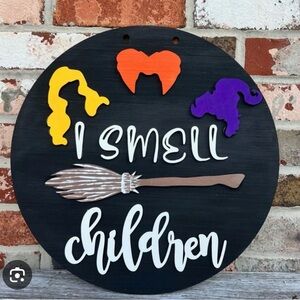 Halloween Themed Wall Sign
